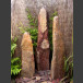 Triolithen Quellsteine rot-bunter Schiefer 150cm