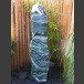 Komplettset Brunnen Monolith Atlantis Spaltfelsen grüner Quarzit 150cm