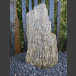 Zebra Gneis Naturstein Monolith 97cm hoch