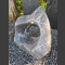 Marmor Showstone Skulptur grau-weiß 60cm
