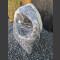 Marmor Showstone Skulptur grau-weiß 61cm