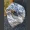 Marmor Showstone Skulptur grau-weiß 75cm