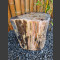 versteinerter Holz Hocker poliert 62kg