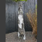 Marmor Monolith weiß-grau 151cm