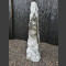 Marmor Monolith weiß-grau 95cm