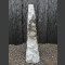 Marmor Monolith weiß-grau 95cm