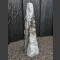 Marmor Monolith weiß-grau 95cm