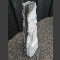 Marmor Monolith weiß-grau 89cm