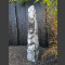 Marmor Monolith weiß-grau 135cm