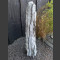 Marmor Monolith weiß-grau 135cm