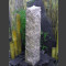 Granit Säulen Brunnen grau 90cm