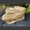 Bachlaufkaskaden Quellstein Set geschliffener Onyx 