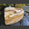 Bachlaufkaskaden Quellstein Set geschliffener Onyx 