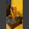 Zimmerbrunnen Felsen beiger Sandstein in 4eckigem Granitbecken
