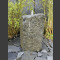 Basalt Quellstein Monolith mit Kelchbohrung 60cm