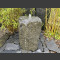 Basalt Quellstein Monolith mit Kelchbohrung 60cm