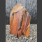 Schiefer Monolith schwarz-bunt 51cm hoch