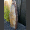 Monolith rot-bunter Schiefer 178cm hoch