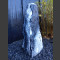 Alaska Marmor Monolith schwarz-weiß 82cm