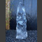 Alaska Marmor Monolith schwarz-weiß 79cm