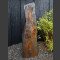  Monolith grau-brauner Schiefer 141cm hoch