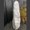 Monolith weißer Marmor 156cm hoch