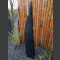 Monolith grau-schwarzer Schiefer 197cm hoch