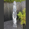 Alaska Marmor Monolith schwarz-weiß 190cm