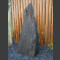 Schiefer Monolith schwarz-gelb 118cm hoch