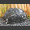 Schiefer Felsen schwarz weiß 305kg