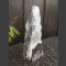 Alaska Marmor Monolith schwarz-weiß 79cm