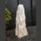 Naturstein Monolith Norwegian Rosé 70cm