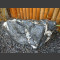 Quarz Schiefer Felsen schwarz weiß 155kg