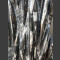 Nero Fossil Orthoceras Stele 170cm