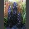 3 Quellsteine schwarzer Marmor bruchrau 150cm3