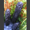 3 Quellsteine schwarzer Marmor bruchrau 150cm4