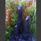 Trimeteori 3 Quellsteine schwarzer Marmor poliert 150cm2