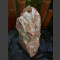 Monolith Quellstein weiß-rosa Marmor 60cm