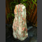 Monolith Quellstein weiß-rosa Marmor 95cm