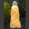 Onyx Quellstein Monolith mit drehender Glaskugel 15cm