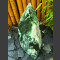 Komplettset Brunnen Atlantis Spaltfelsen grüner Quarzit95cm