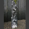 Solitärstein Monolith grau-weiß 132cm hoch