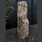 Zebra Gneis Naturstein Monolith 72cm hoch