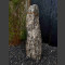 Zebra Gneis Naturstein Monolith 72cm hoch
