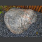 Nordischer Granit Findling 40cm