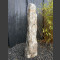 Zebra Gneis Naturstein Monolith 97cm hoch