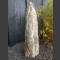 Zebra Gneis Naturstein Monolith 102cm hoch