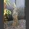 Zebra Gneis Naturstein Monolith 73cm hoch