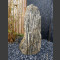 Zebra Gneis Naturstein Monolith 57cm hoch