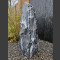 Alaska Marmor Monolith schwarz-weiß 83cm